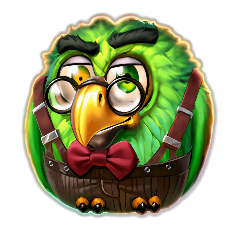 Pirots 5 - grüner Vogel